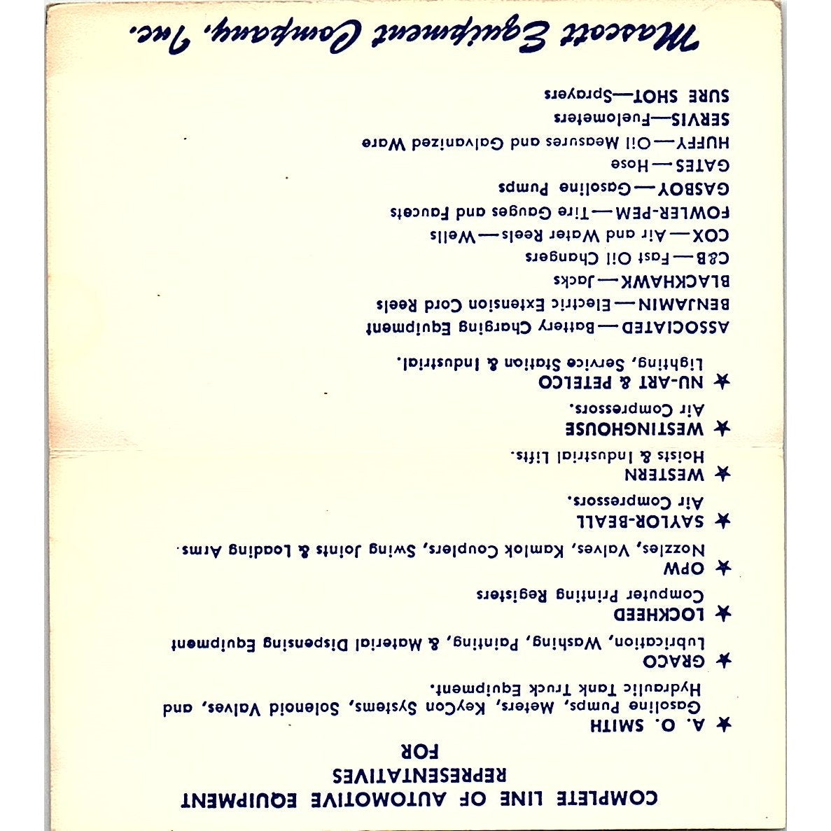 W.J. "Bill" Mascott Portland Oregon Vintage Business Card SB4-B4