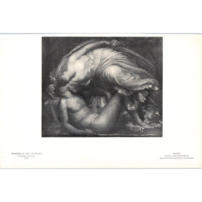 Diana and Endymion - Watts c1905 Art Print D12