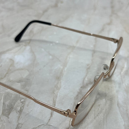 Rose Gold Tone Readers +1.75 Sunglasses Eyeglasses Frames TE9-G5-6