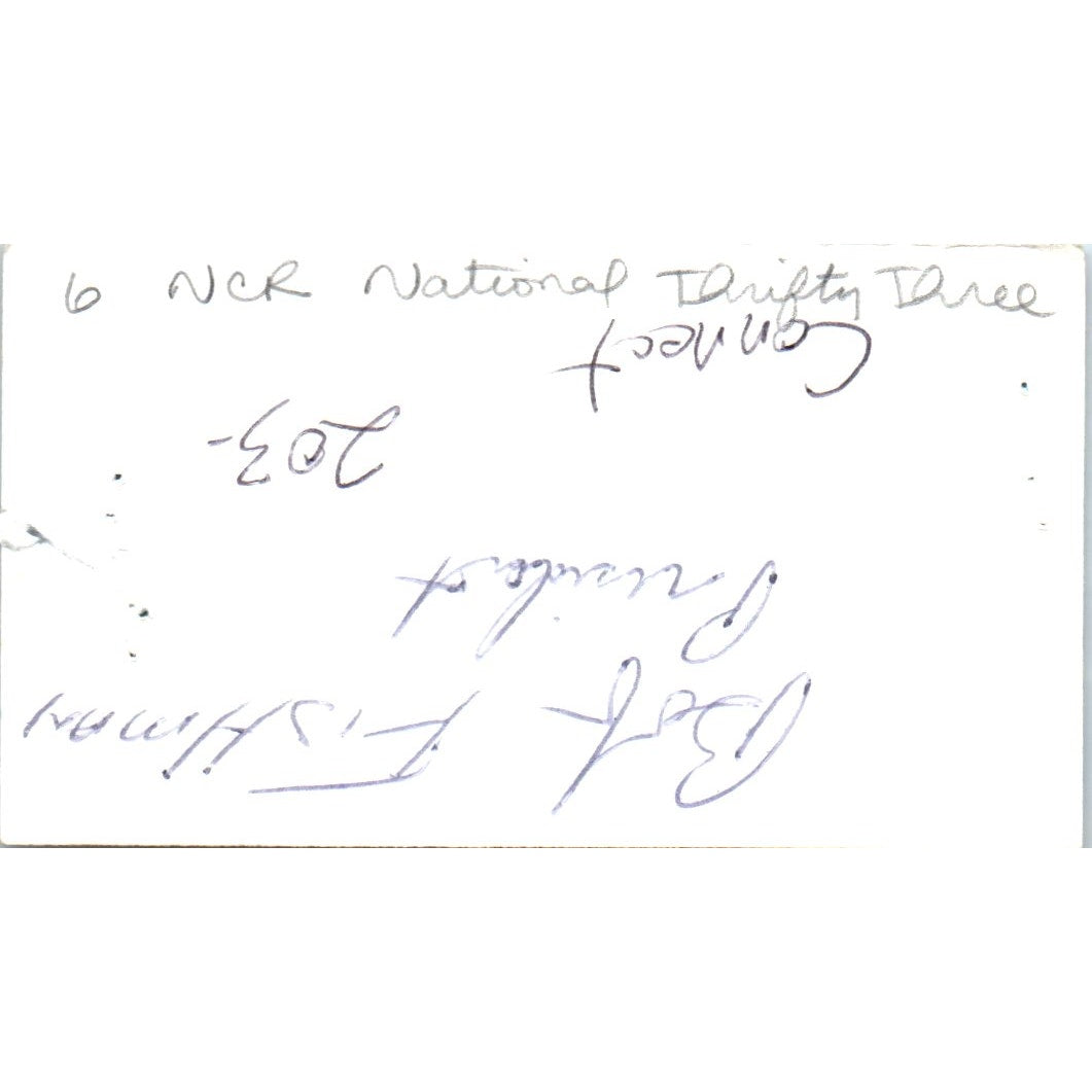 Rent-A-TV Co Southington CT Vintage Business Card SD8-B4