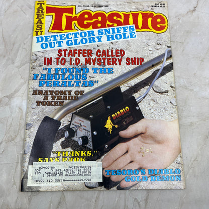 1988 Oct - Treasure Magazine - Treasure Hunting Prospecting Metal Detector M16