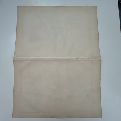 1864 Original Map of Palestine in Time of Christ Fold Out Tinted Engraving AJ6-2