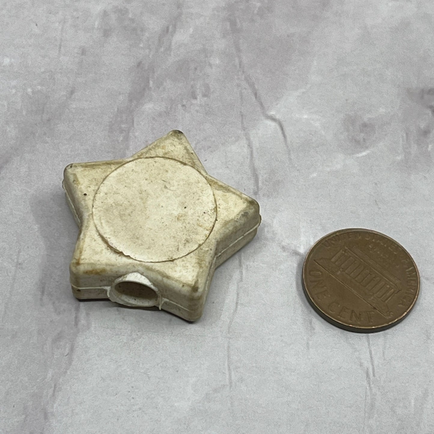 Vintage The Bank of Landisburg Pencil Topper Star Eraser Advertising SB7