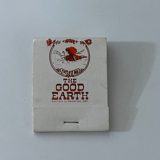 The Good Earth Restaurant Dickinson ND Holiday Inn Vintage Matchbook SC4-R7