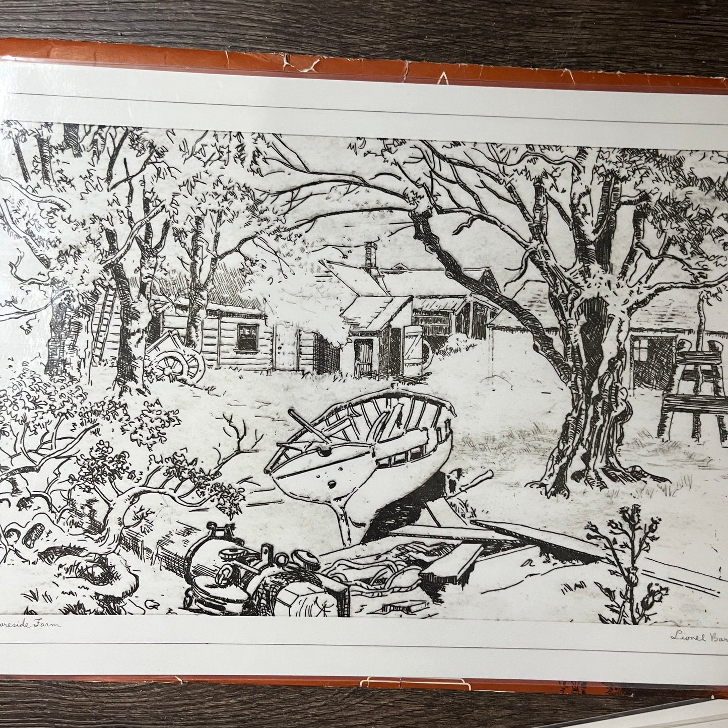 Lionel Barrymore Dinner Mat Set of 4 Navelli Cadillac-Oldsmobile Rome NY V14-1