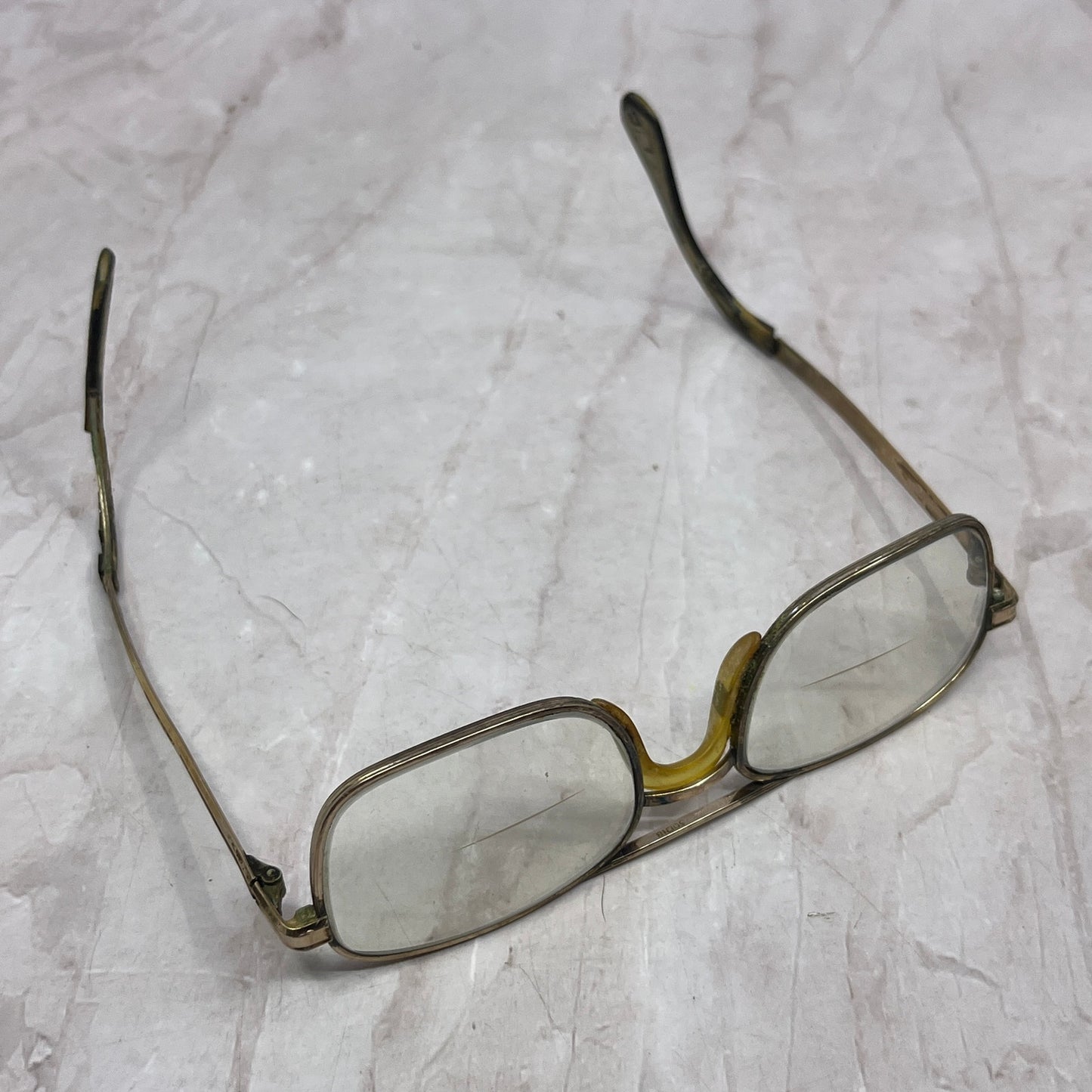 Vintage Universal Aviators 1/30 10K Gold Plate Eyeglasses Frames TH9-G1-7