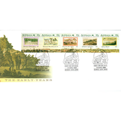 Australian 1988 Early Years FDC Stamp Postal Cover Envelope TI5-PC1
