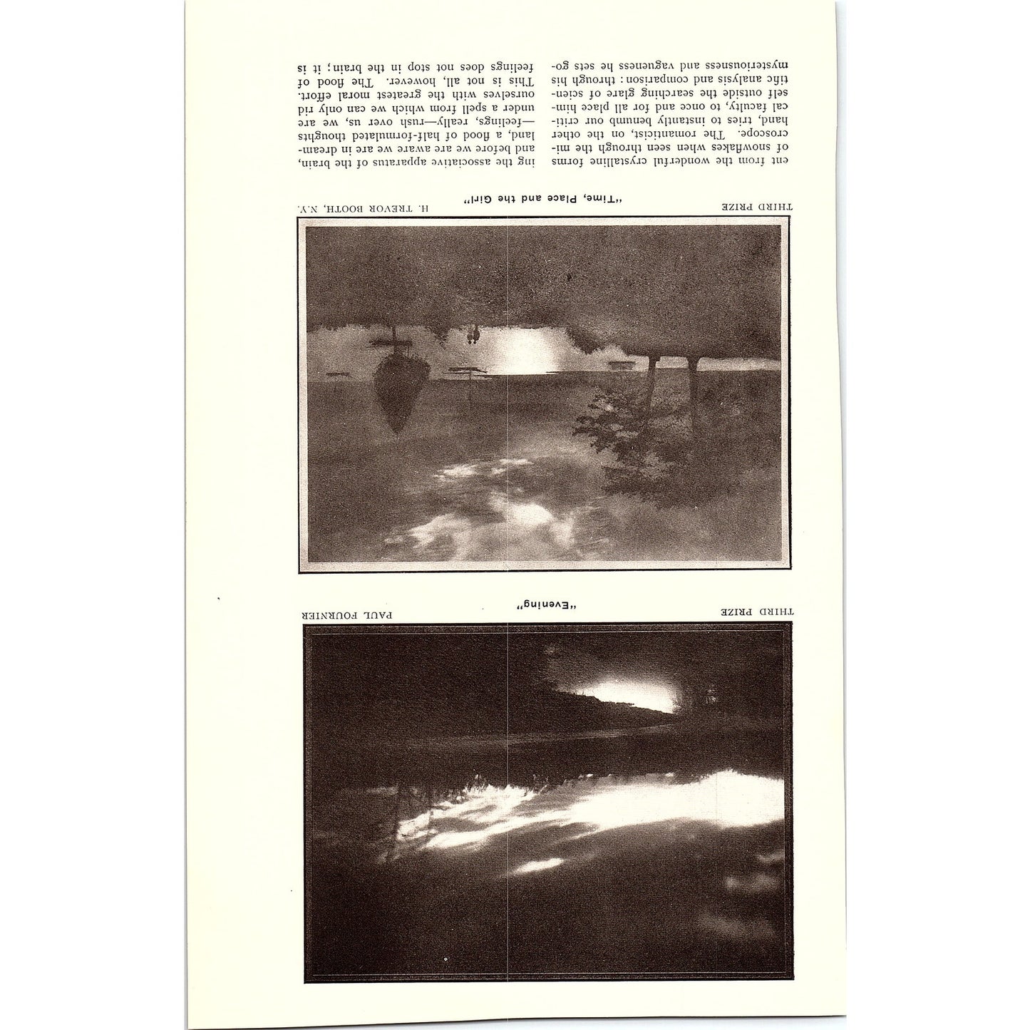 Night - Constantinople Harbor M.N. Costikyan NY Art Print 6.5x10 V6