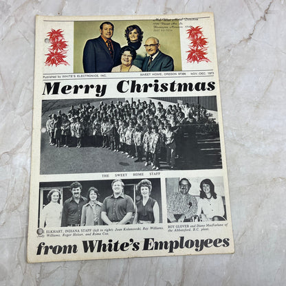 1973 Nov/Dec White's Electronics Discover Newsletter Treasure Hunting OR M19