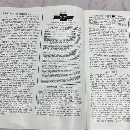 Shop Manuals - '55, '56, '57 Classic Chevy World Magazine - Aug 1976 M29