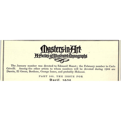 Winsor & Newton Artist Supplies Broadway New York - 1908 Ad AF5-5
