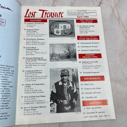 1994 April - Lost Treasure Magazine - Treasure Hunting Gold Prospecting M14