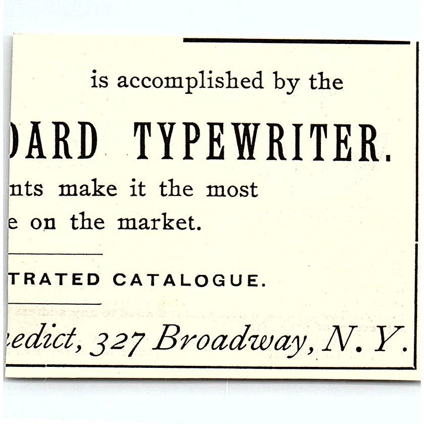 Enlightening the World Wherewithal Co Philadelphia PA 1892 Ad AG2-S25