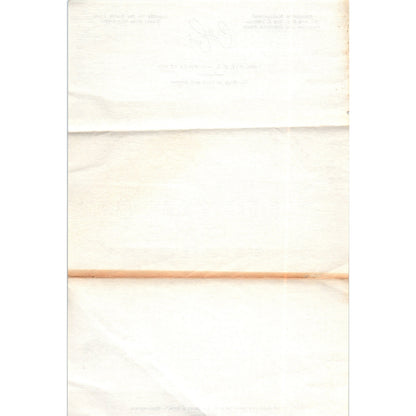 Vintage Blank Stationary Coulton Court Cape May NJ Mr & Mrs Rex J Thomas D18