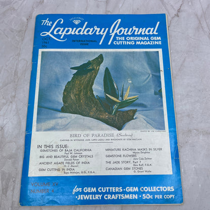 Bird of Paradise Strelitzia - Lapidary Journal Magazine - Oct 1961 M22