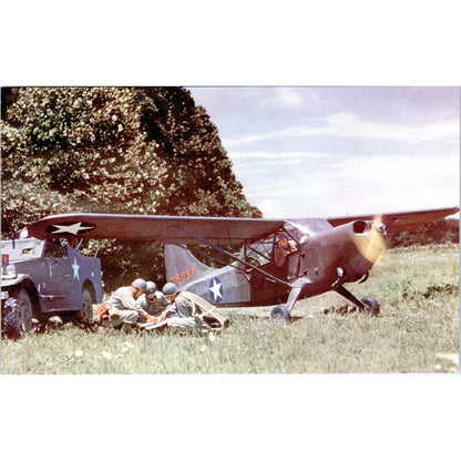 Stinson Sentinel Two Seat Flying Jeep Vintage Postcard PC19