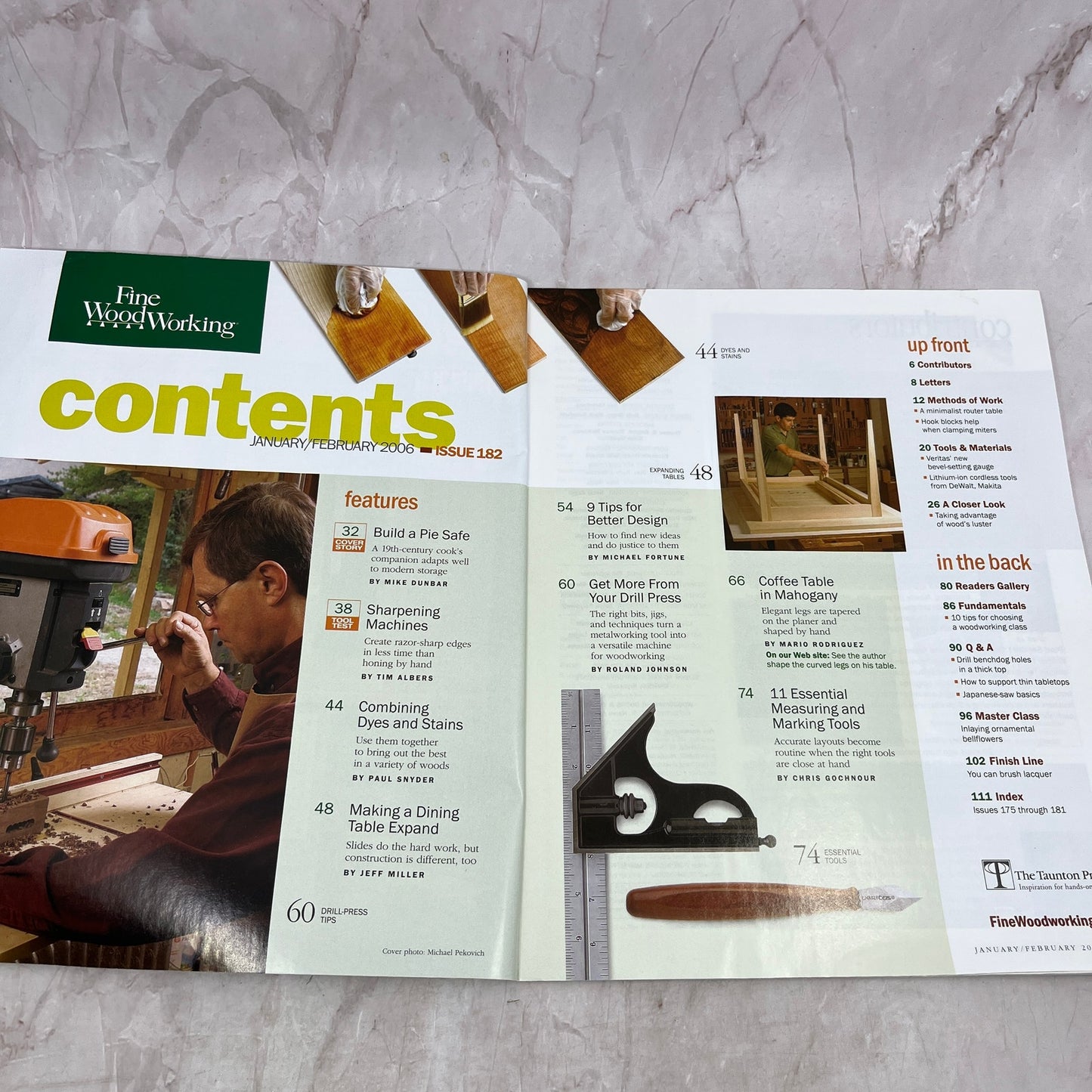 Pie Safe - Feb 2006 No 182 - Taunton's Fine Woodworking Magazine M34