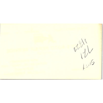 Itzy Kariv Itzy's Auto Repair Service Houston Vintage Business Card SE3-B13