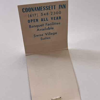 Coonamessett Inn Falmouth MA Vintage Matchbook Cover TB6-MB1-11