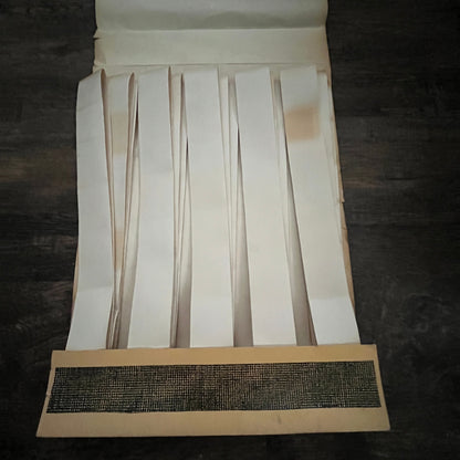 Set of 3 Vintage H. Bell's Fire Protection Co Novelty Matchbook Albums Empty V36