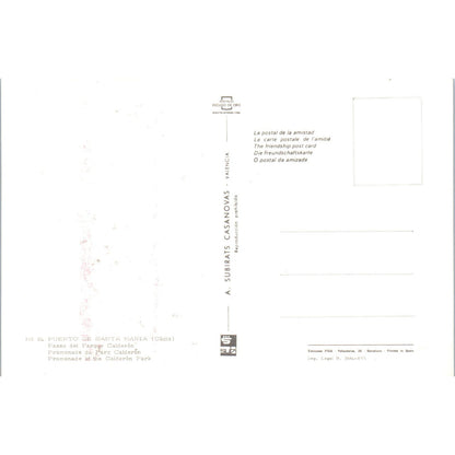 Jerez De La Frontera Cadiz Plaza De Los Reyes Catolicos Vintage Postcard PD1