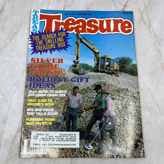 1987 Dec - Treasure Magazine - Treasure Hunting Metal Detecting Gold Coins M10