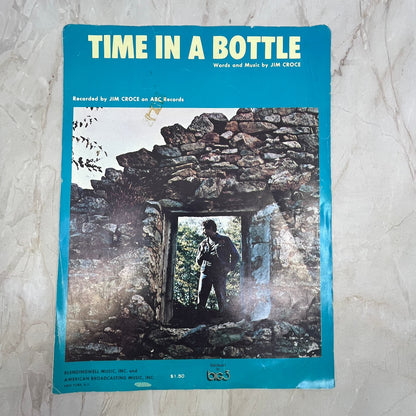 1972 Time in a Bottle - Jim Croce Sheet Music FL6-5