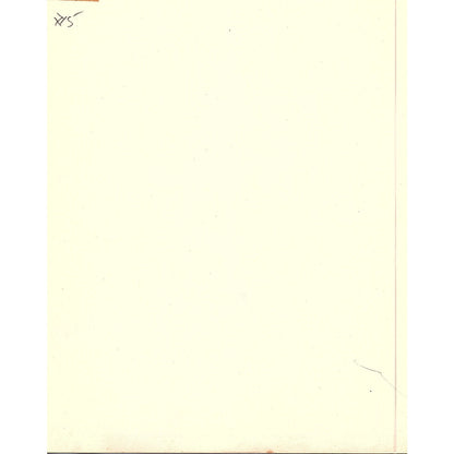 1940s Original Sketch of A Female Ice Skater w/ Red Hair Winifred Schutsky D26-5