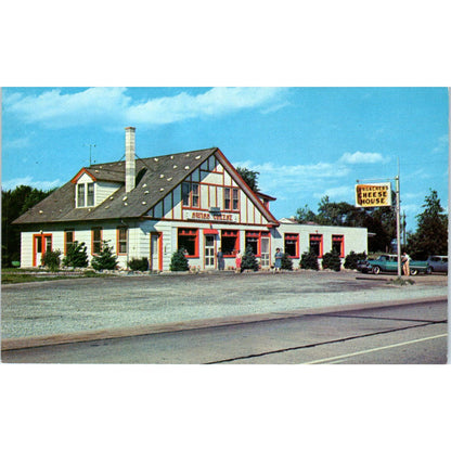 Lengacher's Cheese House Lancaster Pennsylvania Dutch Country Vtg Postcard PD5