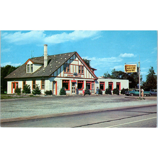 Lengacher's Cheese House Lancaster Pennsylvania Dutch Country Vtg Postcard PD5
