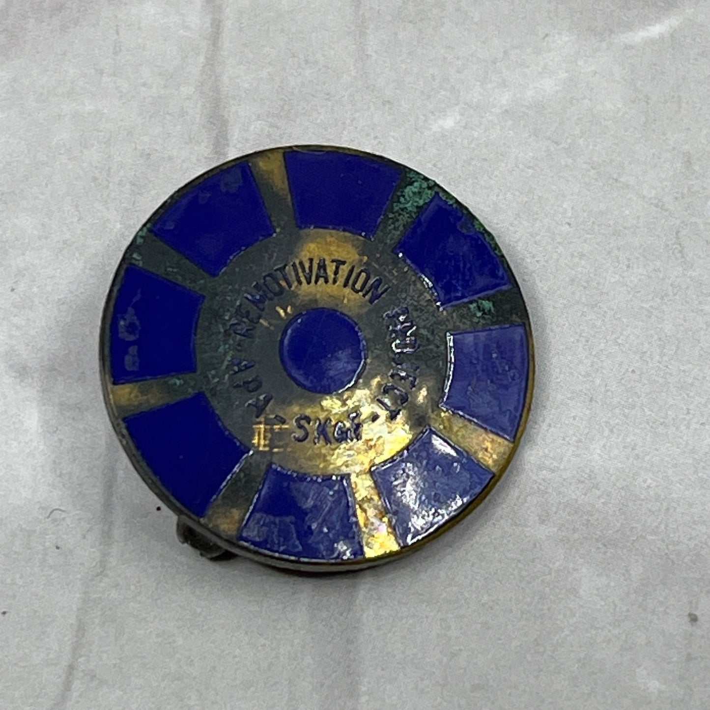 Vintage Remotivation Project APA SK&F Lapel Pin SC1