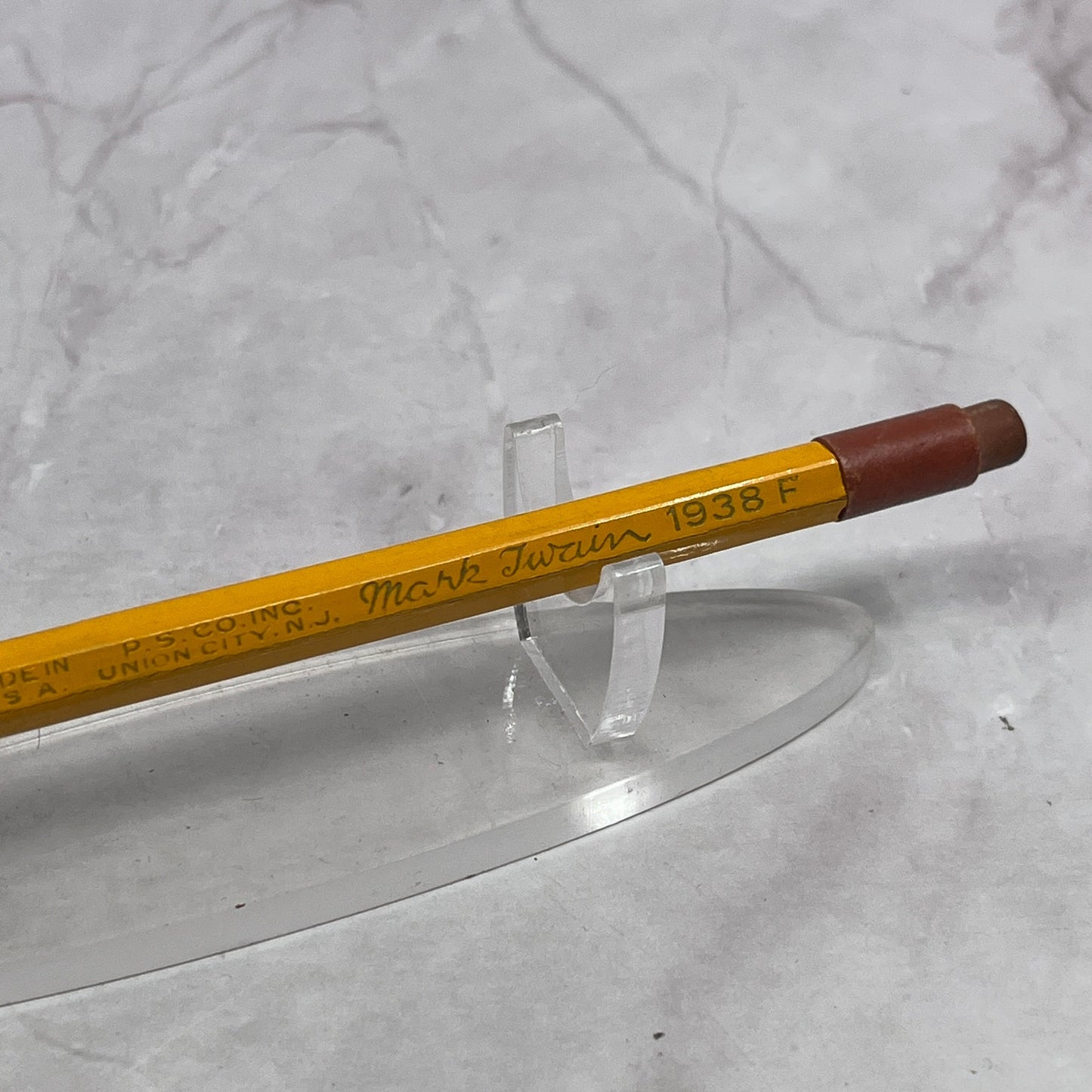 Vintage Mark Twain 1938 F Pencil Union City NJ TC5-PN1