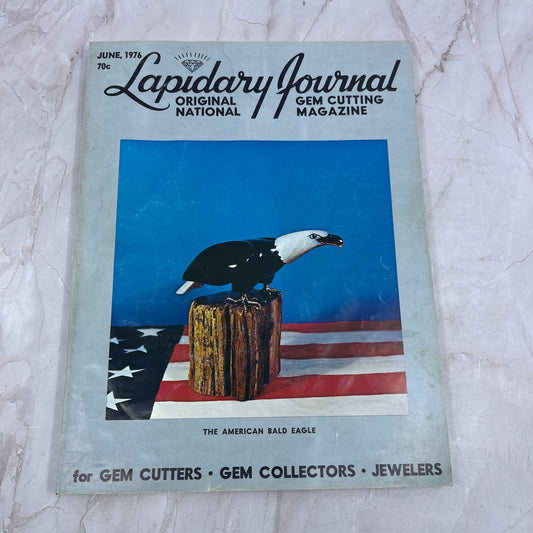 The American Bald Eagle - Lapidary Journal Magazine - Jun 1976 M25