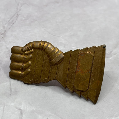 Vintage Copper Gauntlet Hat Pin SB7