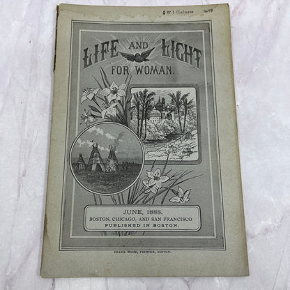 20 Years in Bitlis M.A.C.Ely 1889 June Life & Light for Women Magazine TH2-BO1