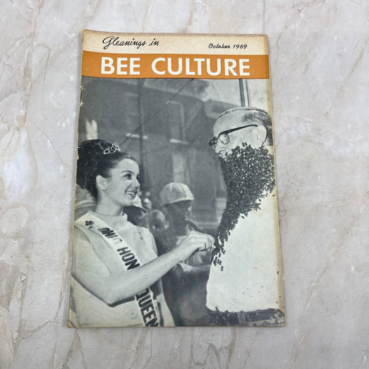 1969 Oct Gleanings in Bee Culture Magazine Bees Beekeeping Honey TD7