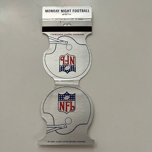 NFL Monday Night Football 1984 Schedule McCormick's Landing Matchbook SC5-MB1