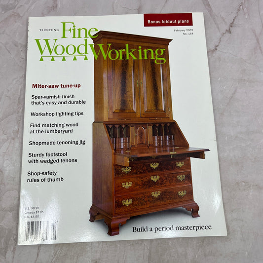 Build a Period Masterpiece - Feb 2002 No 154 - Fine Woodworking Magazine M34