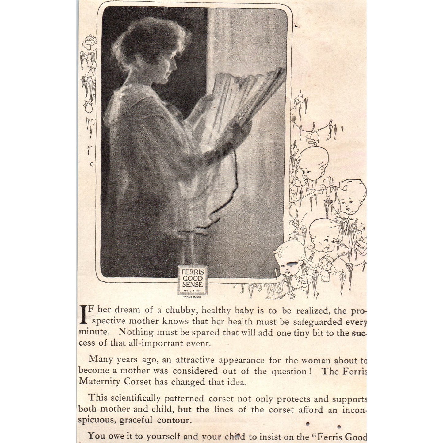 Canthrox Shampoo H.S. Peterson & Co Chicago 1918 Magazine Ad AF1-WH1