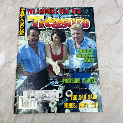 1991 April - Treasure Magazine - Treasure Hunting Prospecting Metal Detector M16