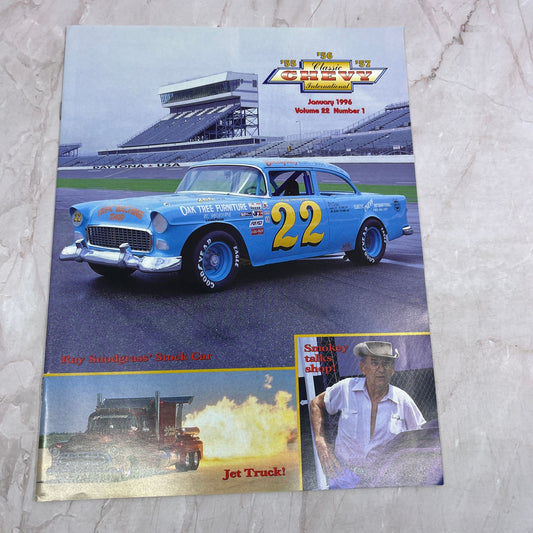 Ray Snodgrass Stock Car '55, '56, '57 Classic Chevy World Magazine Jan 1996 M29