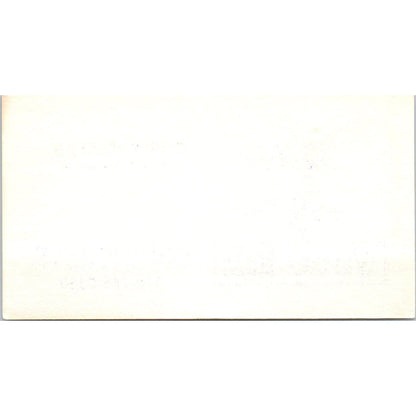 Western Hills Doris McAfee Bossier City LA Vintage Business Card SD8-B22