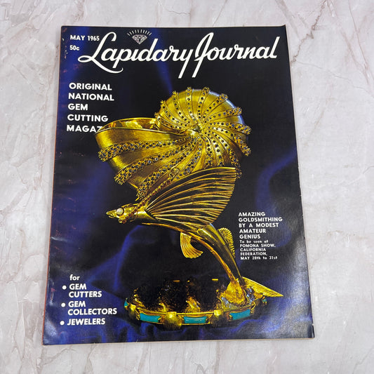 Goldsmithing to Be Seen at Pomona Show CA - Lapidary Journal - May 1965 M25