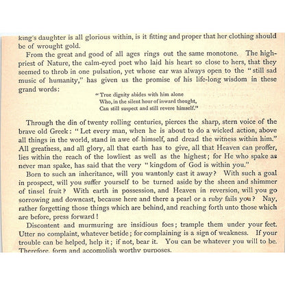 Endurance - Elizabeth Akers 1884 Poem AG3-1