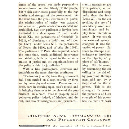 Louis XI in Plessis-Lez-Tours 1911 Engraving Print AF5-7