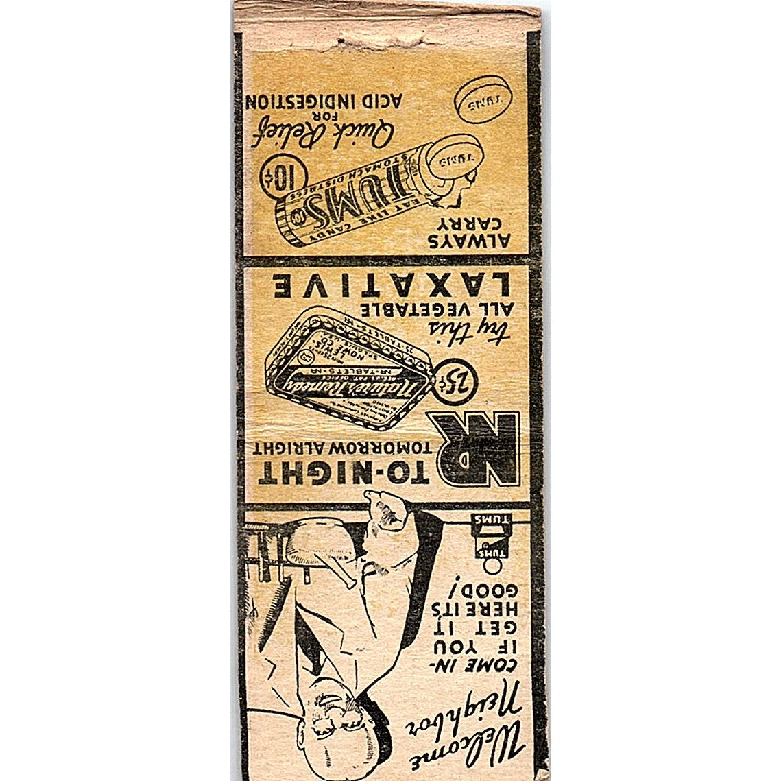 Thiel Drug Store Fond Du Lac WI Vintage Matchbook Cover SF3-Y3