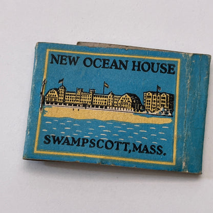 New Ocean House Swampscott MA Vintage Matchbook Cover TB8-MB3-6