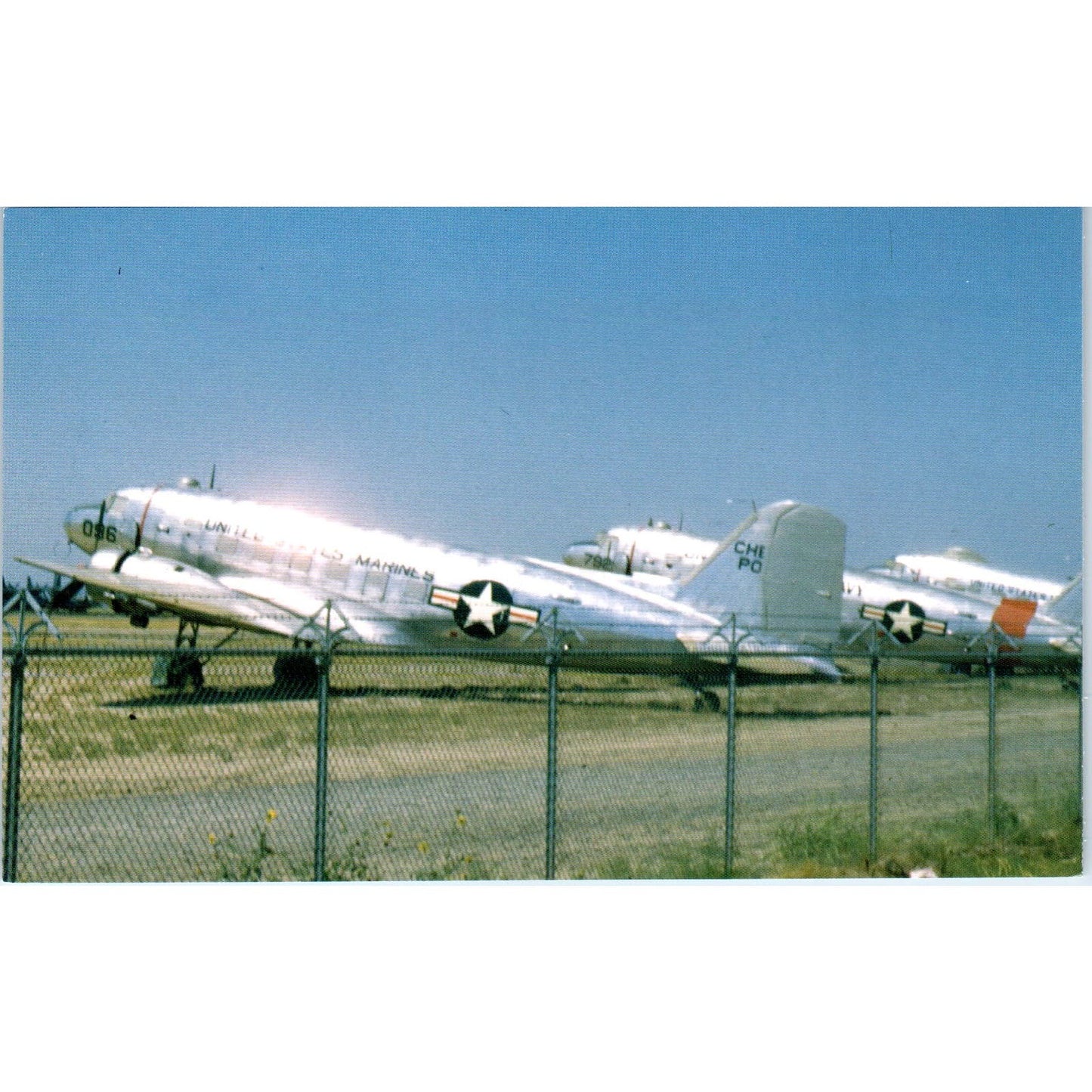 WWII Douglas C-47 Gooney Birds Vintage Postcard PC19