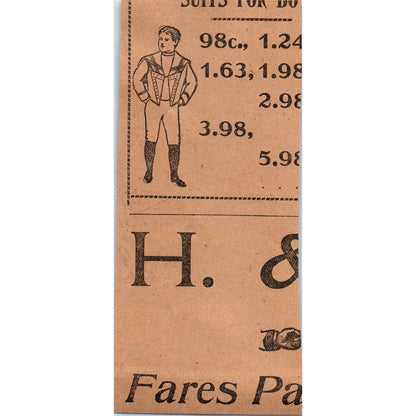 Madame De Forest Bust Developing Quackery Hartford 1901 Newspaper Ad AD8-H3