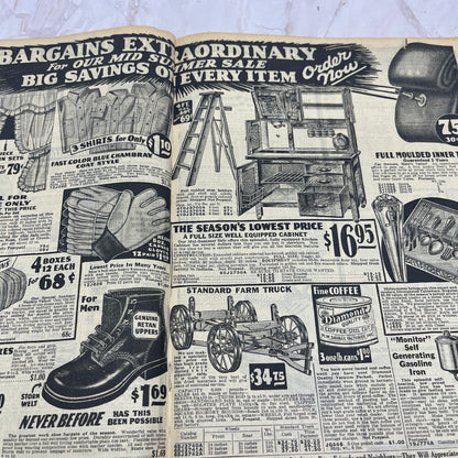 1931 M.W. Savage Co. Minneapolis MN Mid Summer Sale Catalog TF5
